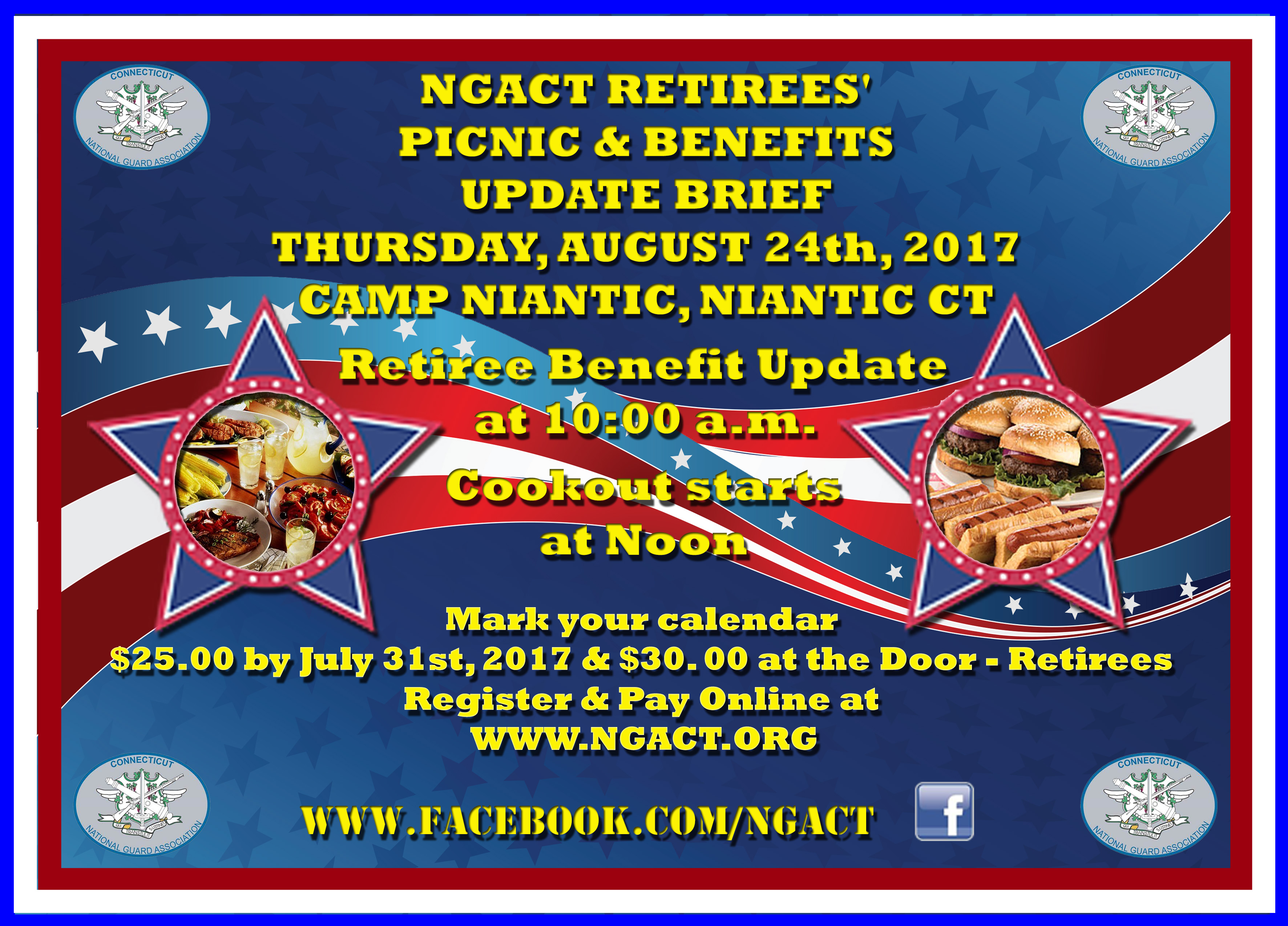 NGACT RETIREE & FULL TIME STAFF PICNIC