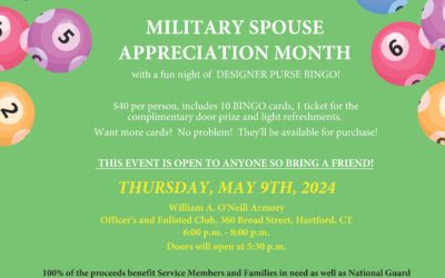 Military Spouse Appreciation 2024 Bingo_09 MAY 2024 -SAVE THE DATE!!!