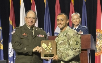 2025 NGAUS Eagle Rising Award Recipient